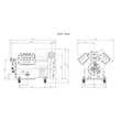 Kép 2/2 - 4DF5-100-AWM/D-X0000 Copeland fh. kompresszor Discus, 400V/3~/50Hz, elektronikus motorv., észterolaj