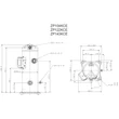 Kép 2/2 - ZP104KCE-TFD-477 Copeland Scroll kompresszorR410a, 400V, forraszos, észterolajjal töltve, olajnéző, IP54