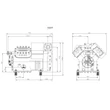 Kép 2/2 - 4DT5-220-AWM/D-X0000 Copeland fh. kompresszor Discus, 400V/3~/50Hz, elektronikus motorv., észterolaj