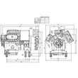 Kép 2/2 - 6SK2-500-AWM/D-X0000 Copeland félhermetikus kompresszor 400V/3~/50Hz,elektronikus motorv.,észterolaj