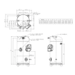 Kép 2/2 - ZF34K5E-TFD-567 Copeland Scroll komp., 400V/3~/50Hz, menetes, észterolajjal, olajnézőkével (DTC szelep nélkül)