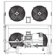 Kép 1/2 - W99-6MI-40X-AWM Copeland Stream félhermetikus aggregát, 400 V/3~/50Hz, CoreSense motorvédelemmel