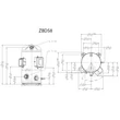 Kép 2/2 - ZBD58KCE-TFD-551 Copeland Digitális Scroll komp, 400V, menetes, észterolajjal, olajnézőkével