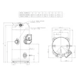 Kép 2/2 - ZB114K5E-TFD-567 Copeland Scroll kompresszor, 400V/3~/50Hz, menetes, észterolajjal, olajnézőkével