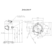 Kép 2/2 - ZH04K1P-PFZ-524 Copeland Scroll kompresszor R410a, 230V/1~/50Hz, forraszos, észterolajjal töltve