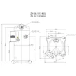 Kép 2/2 - ZH13KCU-TFM-424 Copeland Scroll kompresszor R290, 400V/3~/50Hz, forraszos, olajtöltet, tandem