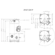 Kép 2/2 - ZHI27K1P-TFD-477 Copeland EVI Scroll komp. R410a, 400V/3~/50Hz, forraszos, észterolaj, alátám nélkül