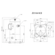 Kép 2/2 - ZOD104KCE-TFDN-551 Copeland Digitális Scroll kompresszor, 400V/3~/50Hz, menetes, olajtöltettel R744