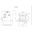 Kép 2/2 - ZP54K5E-PFJ-522 Copeland Scroll kompresszor, 230V/1~/50Hz, forraszos, észterolajjal töltve