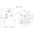 Kép 2/2 - ZPD83KCE-TFD-422 Copeland Digitális Scroll komp tandem üzemhez, 400V/3~/50Hz, forraszos, észterolaj