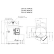 Kép 2/2 - ZR310KCE-TWD-522 Copeland Scroll kompresszor, 400V/3~/50Hz, forraszos, észterolajjal, olajnézőkével