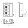 Kép 2/2 - ZXDI-050E-TFD-554 Copeland Scroll aggregát - beltéri használatra, 400V/3~/50Hz, észterolaj