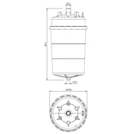 BL0T3B00H2SP Carel 10 to 15 kg/h gőzhenger, háromfázisú, B típusú