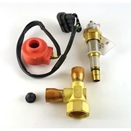 E2V24ZSM13 Carel EEV 16 mm csatlakozással, méret: 24, Z kialakítás, nézőüveg nélkül, pümax=60 bar