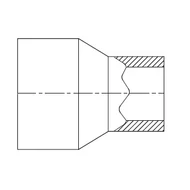 A 67A/42I ESK adapter 67 mm (külső) -> 42 mm (belső)