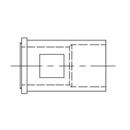 LF-1"-16-P ESK forraszos csatalkozóelem - 5 db
