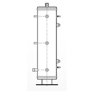 OSA-12-CDH ESK olajtartály V=12 l, pümax=130 bar