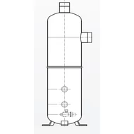 OSR-7-54 ESK olajleválasztó / tartály, d=54 mm, Volajlev=10 l, Volajt=8 l, pümax=45/30 bar OSR-7-54 ESK olajleválasztó / tartály, d=54 mm, Volajlev=10 l, Volajt=8 l, pümax=45/30 bar
