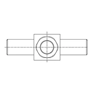 SSG-35/DN32-T-CDH ESK nézőüveg adapter D=35 mm ps=150/112,5 bar