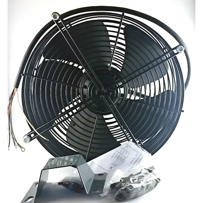 2987456 Fejhűtő ventilátor, vertikális, EBM 3/50Hz DK/DN (S4D300-EC28-09) - opció