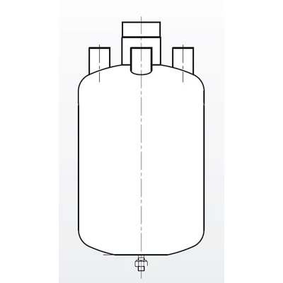 MA-67/4X35 ESK szívóoldali cseppleválasztó több kompresszorhoz dbe=67 mm, dki=4x35 mm, ps1=28 bar