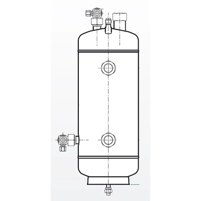 OSA-6-CDM ESK olajtartály V=6,1 l, pümax=60 bar