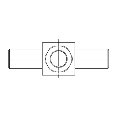 SSG-22/DN20-T-CDH ESK nézőüveg adapter D=22 mm ps=150/112,5 bar