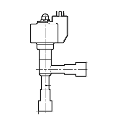 E2V14CS100 CAREL Elektronikus expanziós szelep E2V14-C 13-13, rozsdamantes acél, CO2, pümax=120 bar