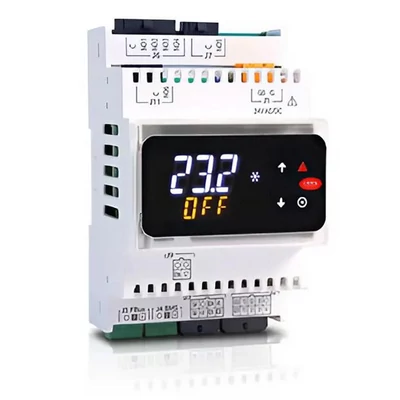 U20R00UC00250 CAREL U20 Univerzális szabályzó, DIN sines, BLE, 24 Vac/dc, 15 VA