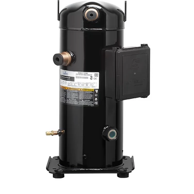 ZP90KCE-TFD-977 Copeland Scroll kompresszor, 400V, forraszos, észterolaj, olajnézőke - R410a IP54 Szerviz típus